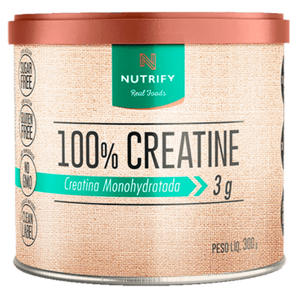 CREATINA MONOHIDRATADA 100% 300G - NUTRIFY