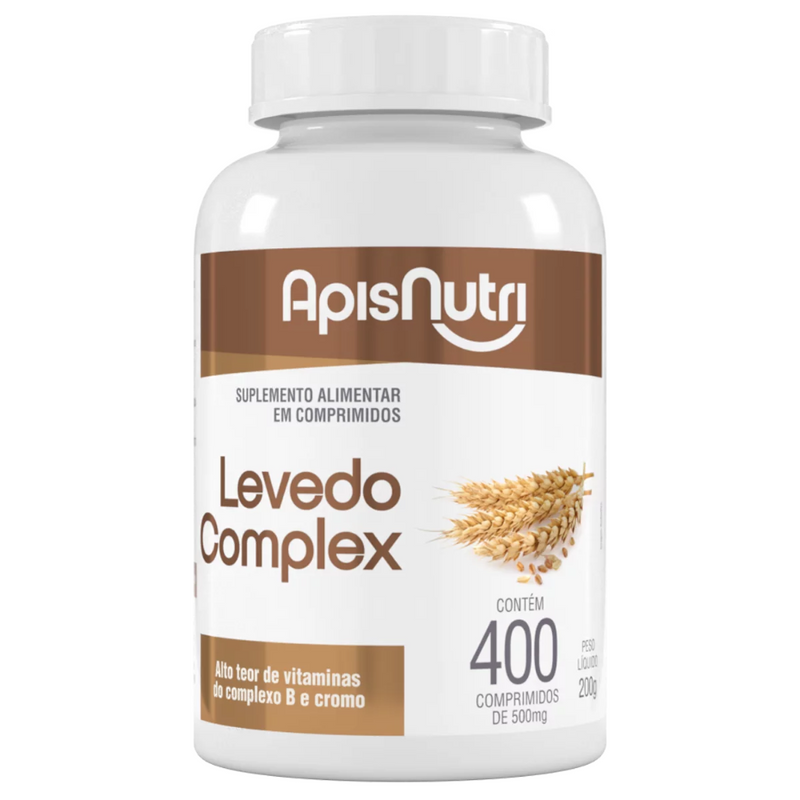 Levedo Complex 500mg 400 Comprimidos