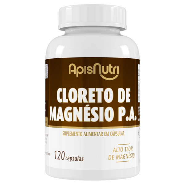 Cloreto de Magnésio P.A. 600mg 120 Cáps