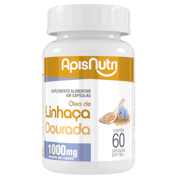 Óleo De Linhaça 1000mg 60 Cáps