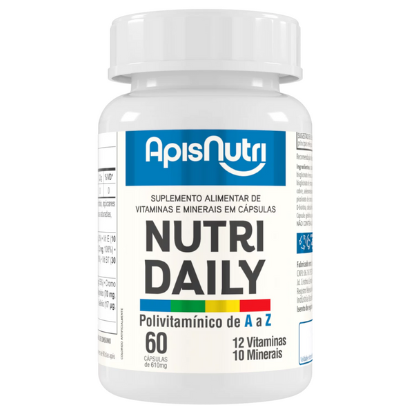 NutriDaily Polivitamínico Min. A a Z 450mg 60 Cáps