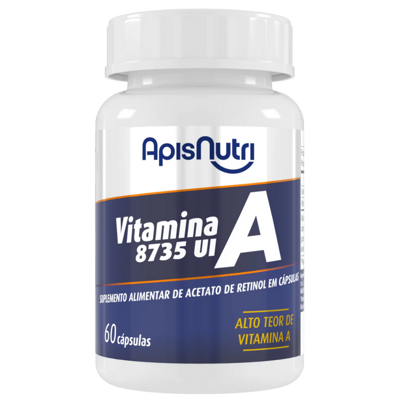 Suplemento de Vitamina A 280mg 60 Cápsulas