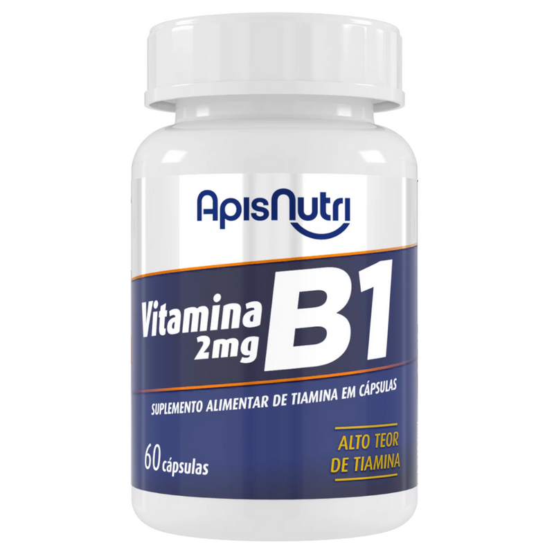 Suplemento de Vitamina B1 280mg 60 Cáps