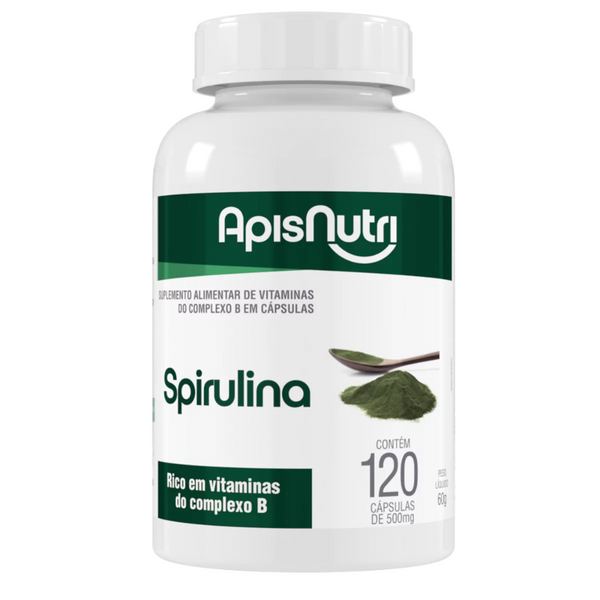 Spirulina 500mg 120 Cáps