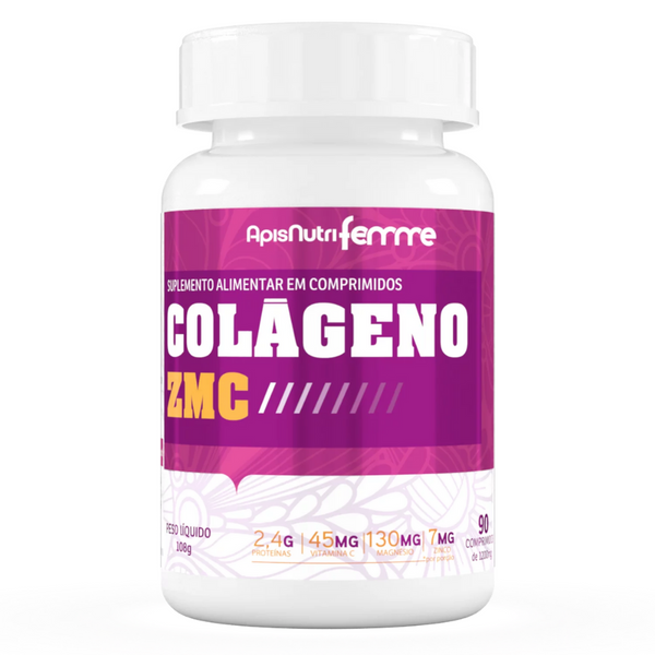 Colágeno Zmc 1200mg 90 Comprimidos