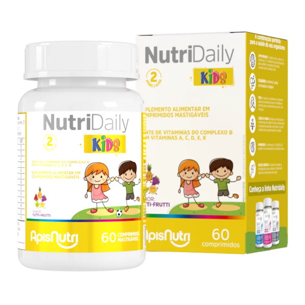 NutriDaily Kids 60 Comp Mastigáveis Tutti