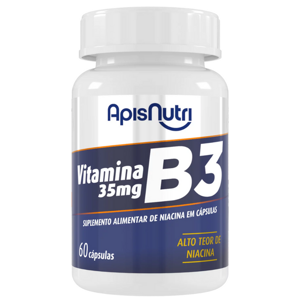 Suplemento de Vitamina B3 280mg 60 Cáps
