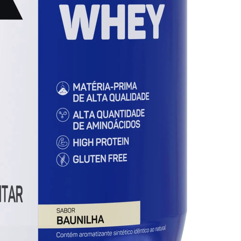 100% WHEY POTE 900G – PROTEÍNA CONCENTRADA DO SORO DO LEITE