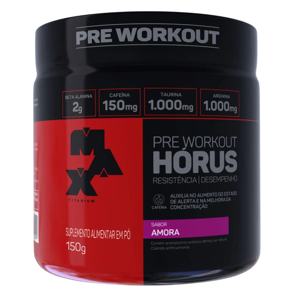 Pré-Treino HÓRUS MAX TITANIUM 150g
