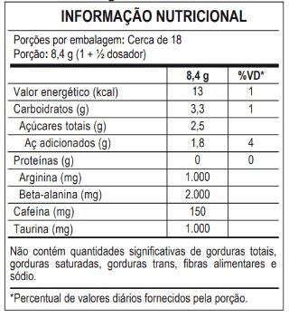Pré-Treino HÓRUS MAX TITANIUM 150g