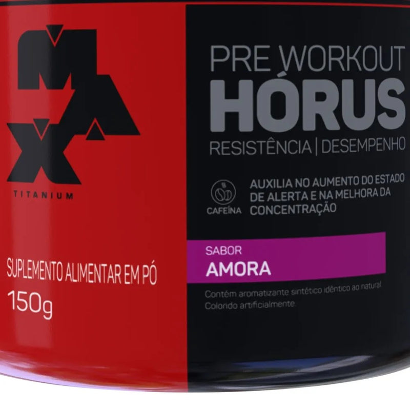 Pré-Treino HÓRUS MAX TITANIUM 150g