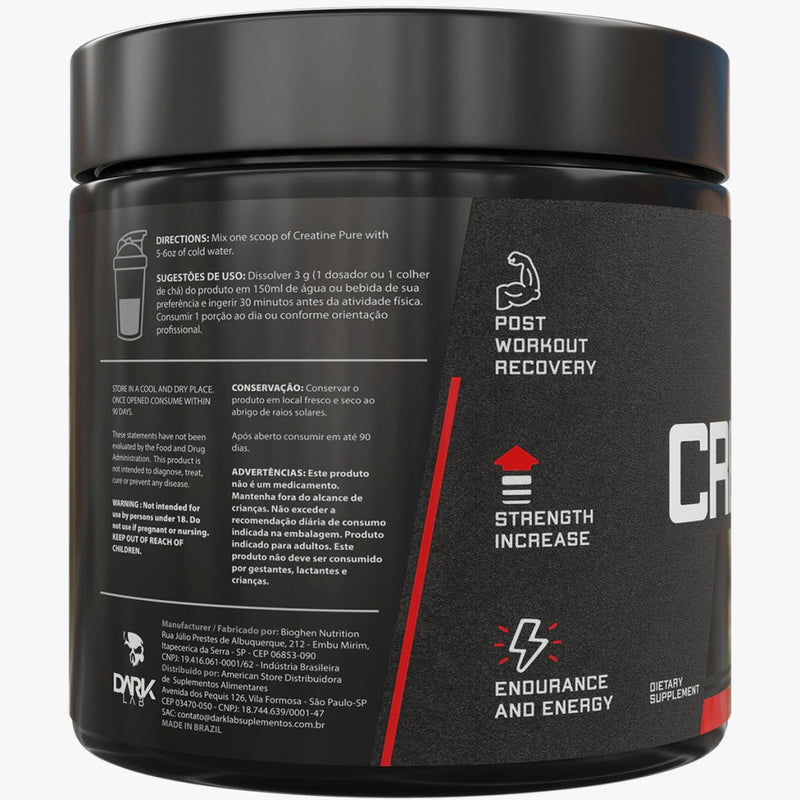 Creatina Pura Dark Lab - 300g