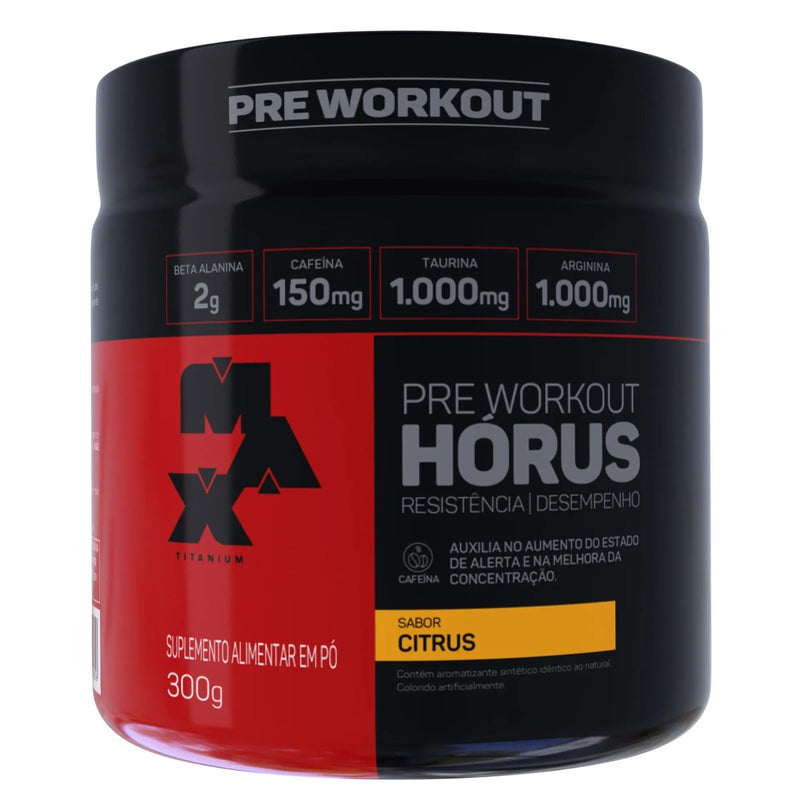 Pré-Treino HÓRUS MAX TITANIUM 150g