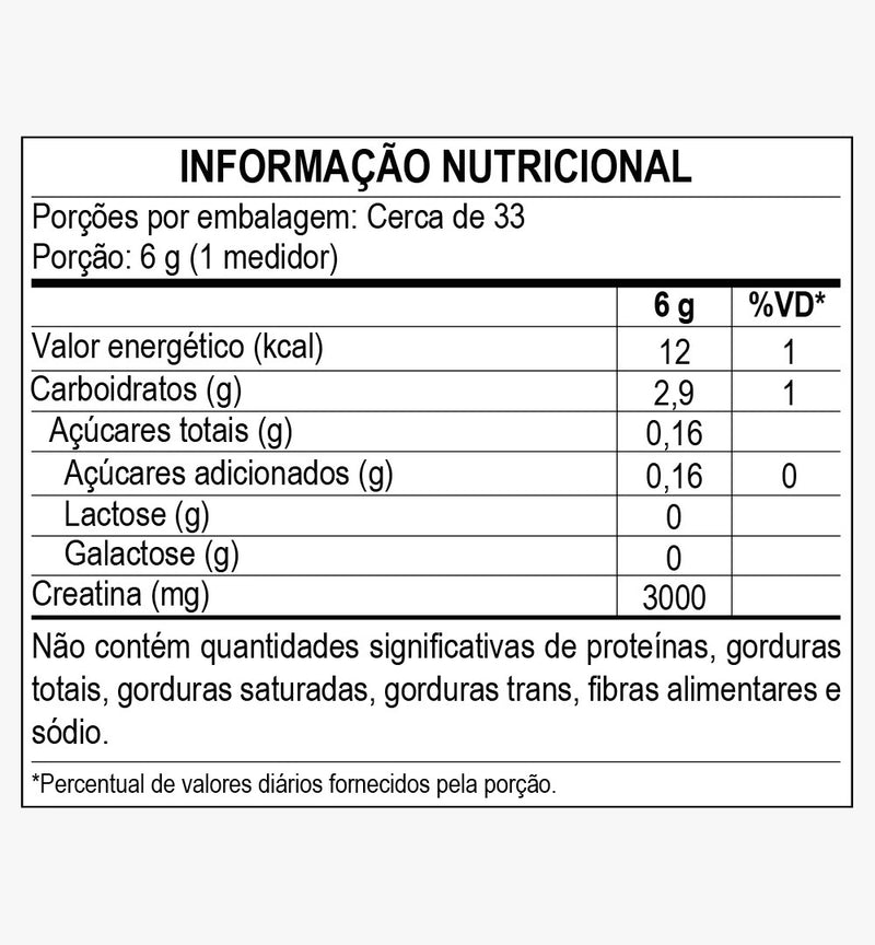 Creatina Pump Juice 200g Sabor Limão