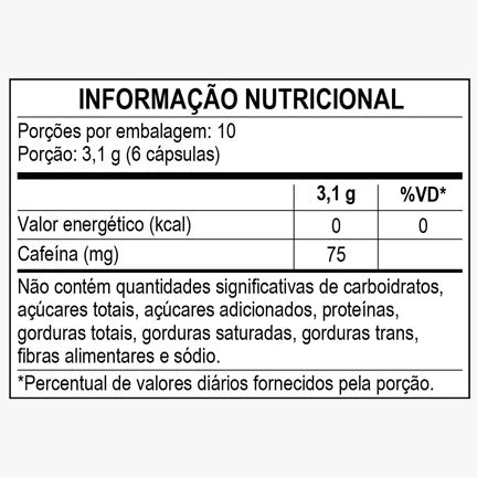 Guaraná 60 Cáps