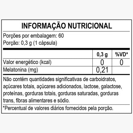 Melatonina 60 Cáps
