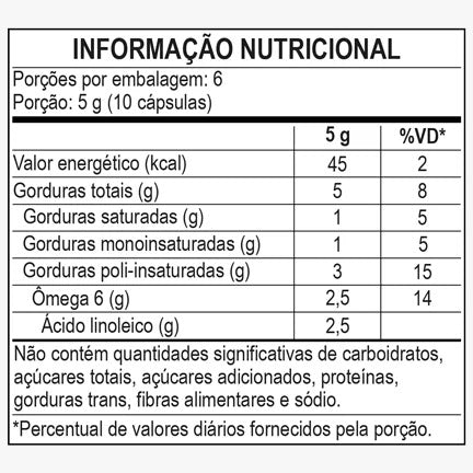 Lecitina De Soja 500mg 60 Cáps