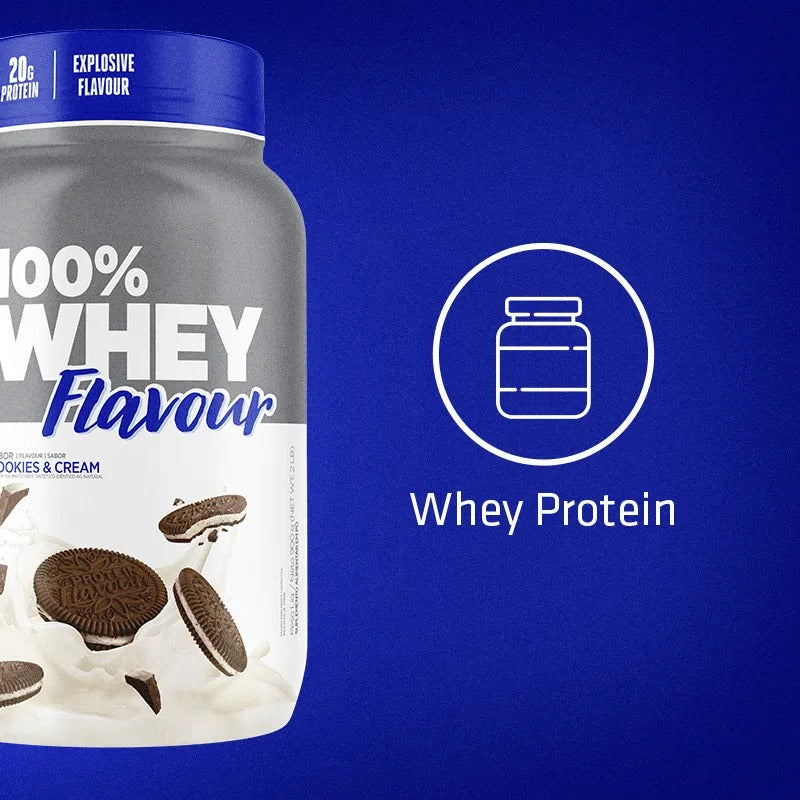 100% Whey Flavour -  Pote 900g