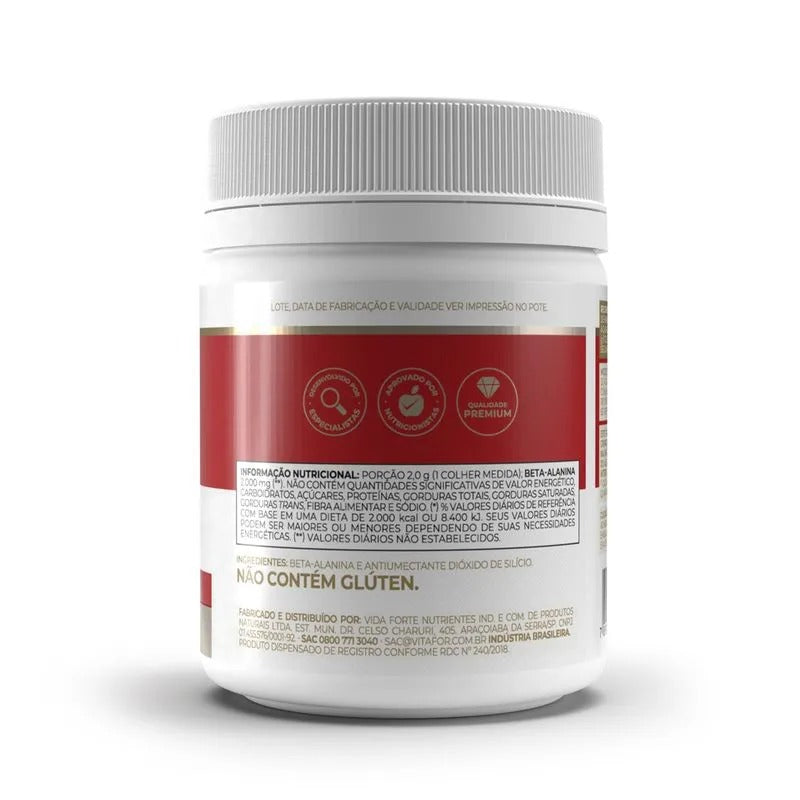 Beta Alanina - 120g - Vitafor
