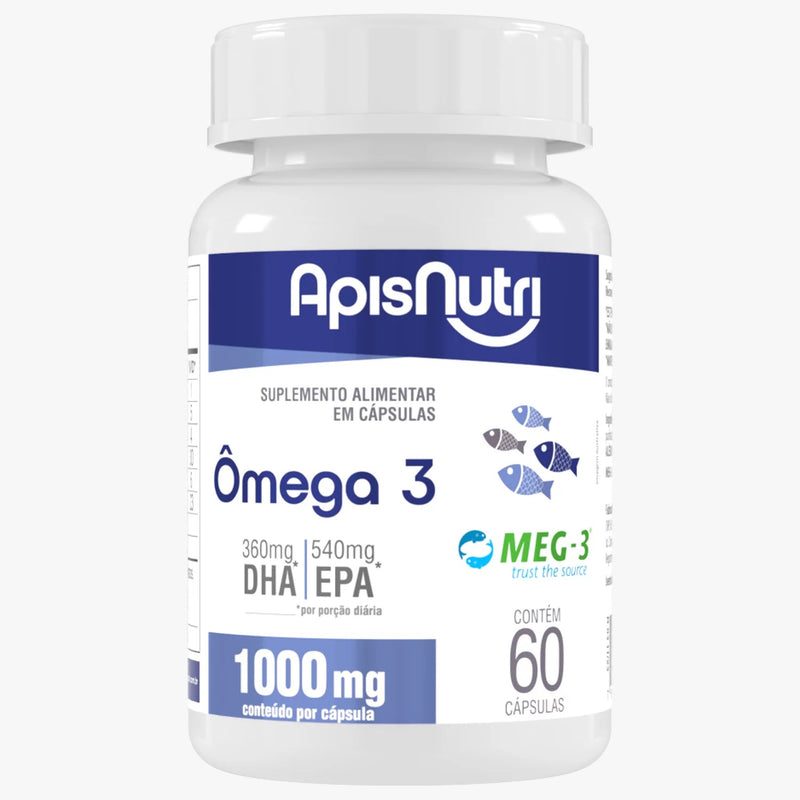 Óleo De Peixe (Ômega 3) 1000mg
