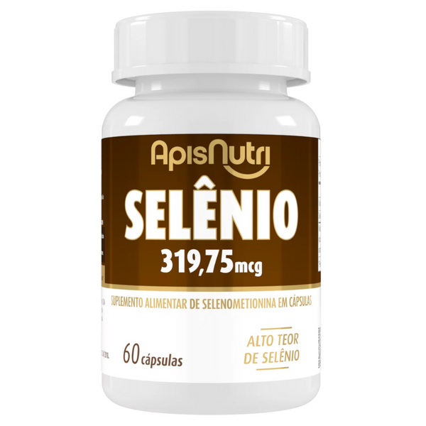 Suplemento Mineral de Selênio 280mg 60 Cáps