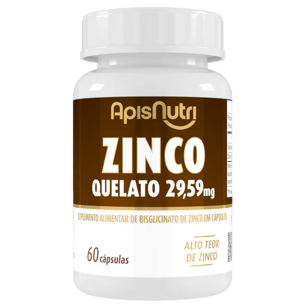 Suplemento Mineral de Zinco 280mg 60 Cáps
