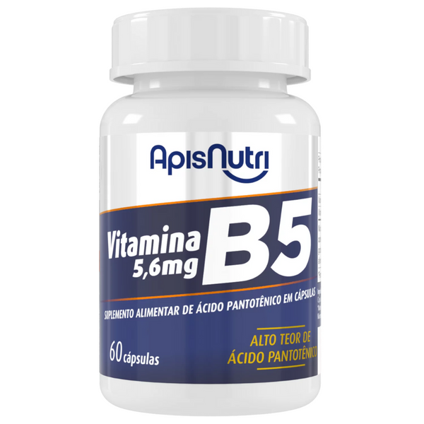 Suplemento de Vitamina B5 280mg 60 Cáps
