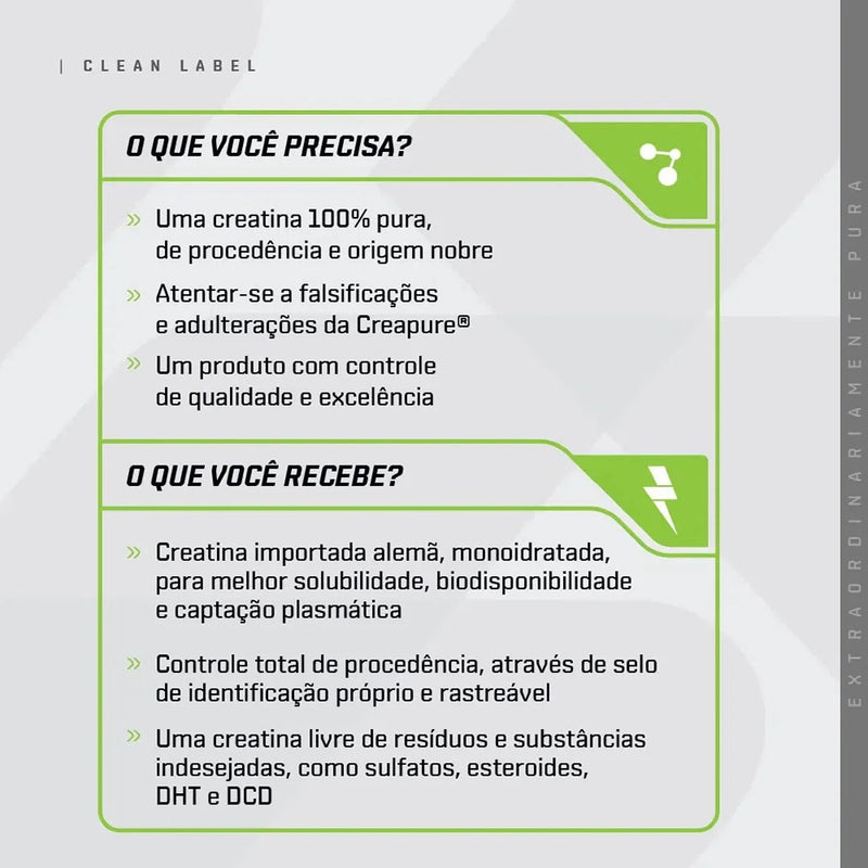 Creatina (100% CREAPURE®) Dux nutrition Labs Pote 300G