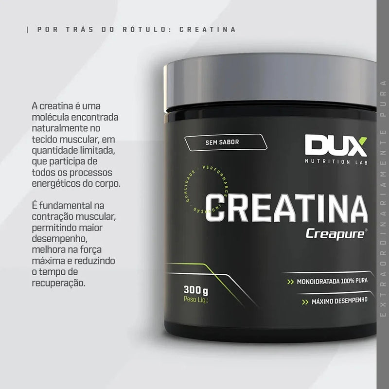 Creatina (100% CREAPURE®) Dux nutrition Labs Pote 300G