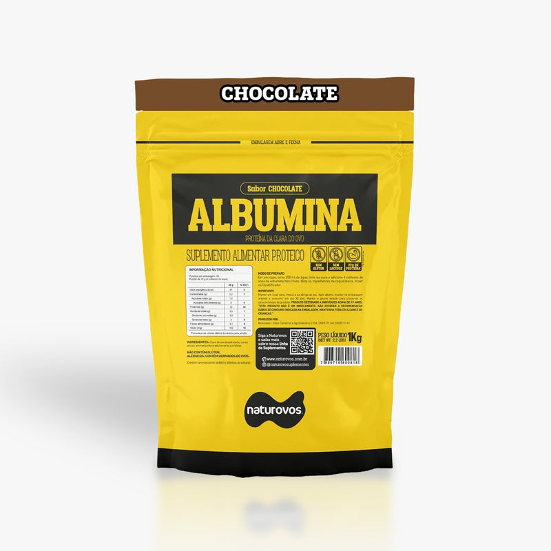 Albumina Naturovos Natural 1Kg